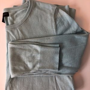 Light Blue Banana Republic Silk Cashmere Sweater
